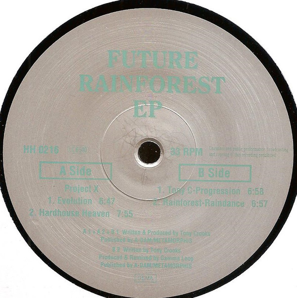Various - Future Rainforest EP | Hyper Hype (HH 0216) - 3