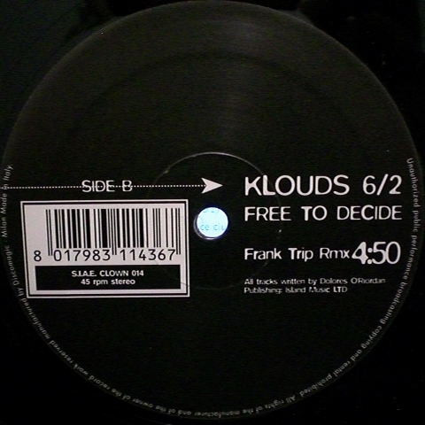 Klouds 6/2 - Free To Decide | Clown (CLOWN 014) - 2
