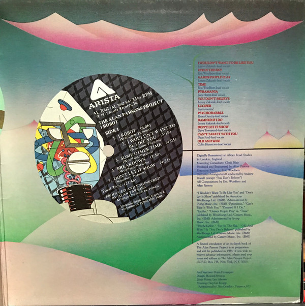 The Alan Parsons Project - The Best Of The Alan Parsons Project | Arista (AL 8-8193) - 3 The Alan Parsons Project - The Best Of The Alan Parsons Project | Arista (AL 8-8193) - 3