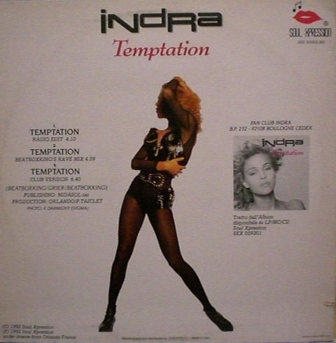 Indra - Temptation | Soul Xpression (SEX 009202 MX) - 2 Indra - Temptation | Soul Xpression (SEX 009202 MX) - 2