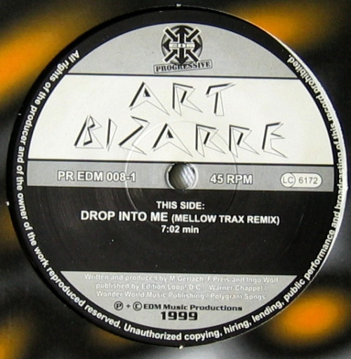 Art Bizarre - Drop Into Me | EDM Progressive (PR EDM 008-1) - main