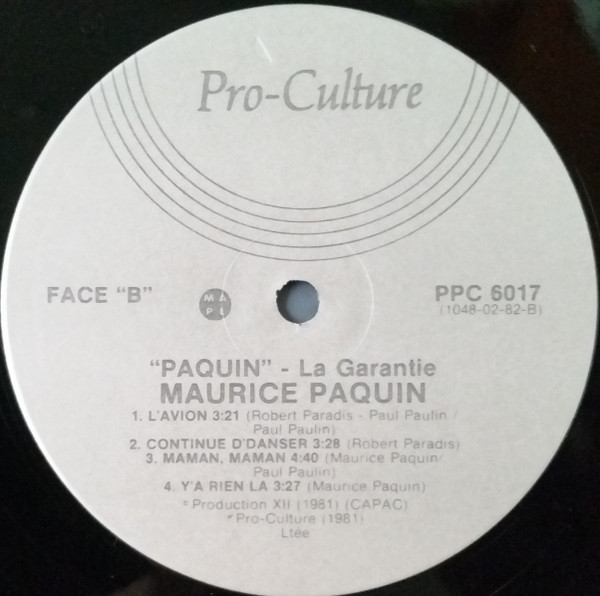 Paquin - La Garantie | Pro-Culture (PPC 6017) - 4 Paquin - La Garantie | Pro-Culture (PPC 6017) - 4