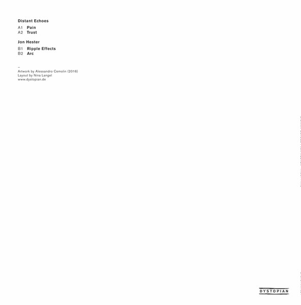 Distant Echoes / Jon Hester - Trust / Arc | Dystopian (DYSTOPIAN 024) - 2