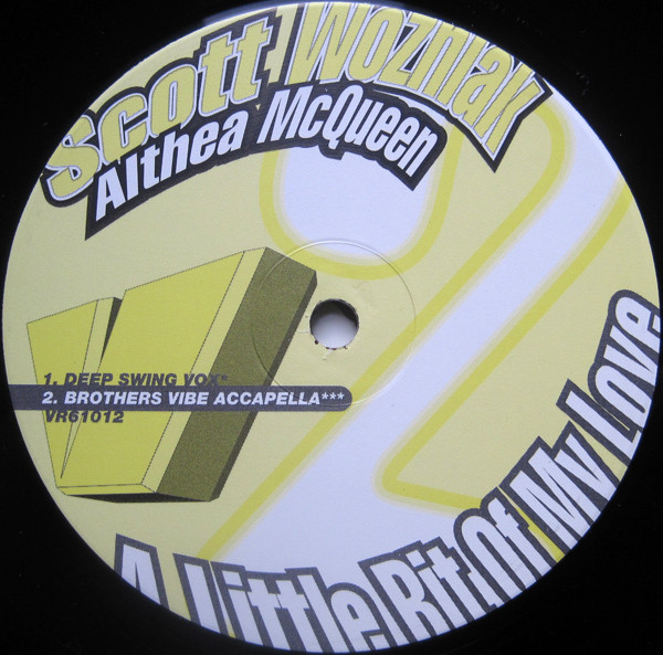 Scott Wozniak & Althea McQueen - A Little Bit Of My Love | Velocity Recordings (VR 61012) - 2