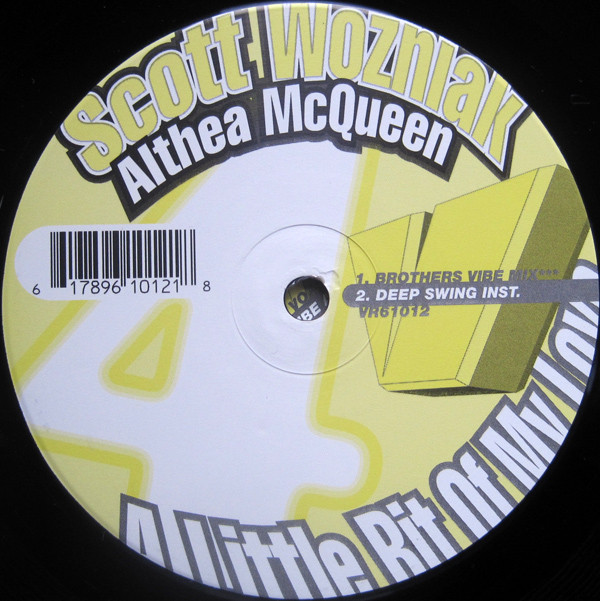 Scott Wozniak & Althea McQueen - A Little Bit Of My Love | Velocity Recordings (VR 61012) - 4