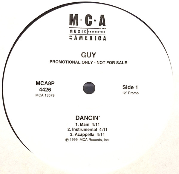 Guy - Dancin' | MCA Records (MCA8P-4426)