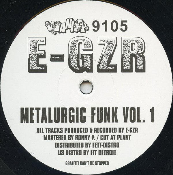 E-GZR - Metalurgic Funk Vol. 1 | Wania (WANIA 9105) - 2