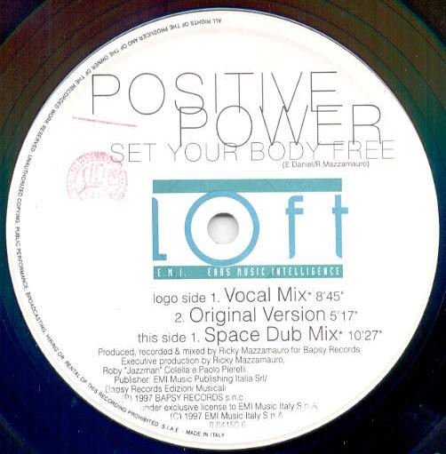 Positive Power - Set Your Body Free | Dance Factory (8 84150 6) - 2