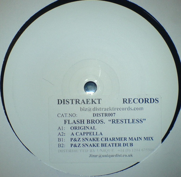 Flash Brothers - Restless | Distraekt Records (DISTR 007) - main Flash Brothers - Restless | Distraekt Records (DISTR 007) - main