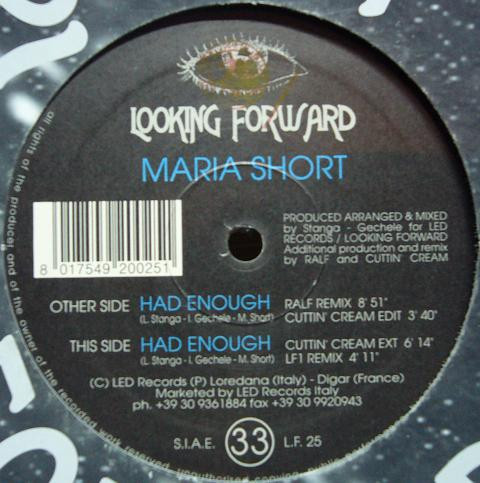 Maria Short - Had Enough | Looking Forward (L.F. 25) - main Maria Short - Had Enough | Looking Forward (L.F. 25) - main