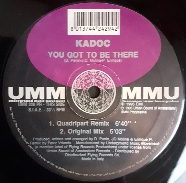 Kadoc - You Got To Be There | UMM (UMM 229 PR) Kadoc - You Got To Be There | UMM (UMM 229 PR)