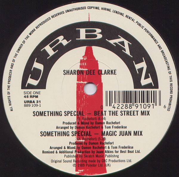 Sharon Dee Clarke - Something Special (Remix) | Urban (URBA 31) - 2
