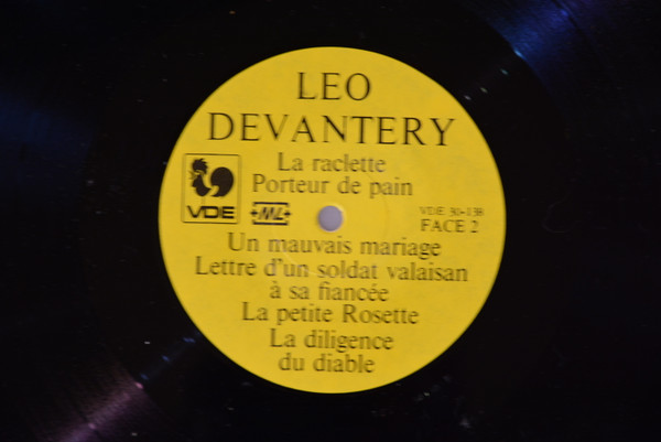 Léo Devantéry - Chansons De Jadis | VDE (VDE 30-138) - 4 Léo Devantéry - Chansons De Jadis | VDE (VDE 30-138) - 4