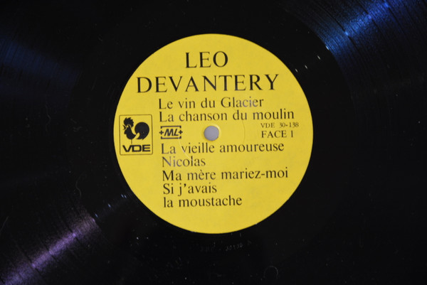 Léo Devantéry - Chansons De Jadis | VDE (VDE 30-138) - 3 Léo Devantéry - Chansons De Jadis | VDE (VDE 30-138) - 3