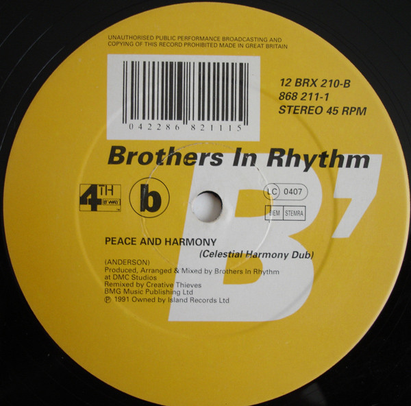 Brothers In Rhythm - Such A Good Feeling | 4th & Broadway (12 BRX 210) - 2 Brothers In Rhythm - Such A Good Feeling | 4th & Broadway (12 BRX 210) - 2