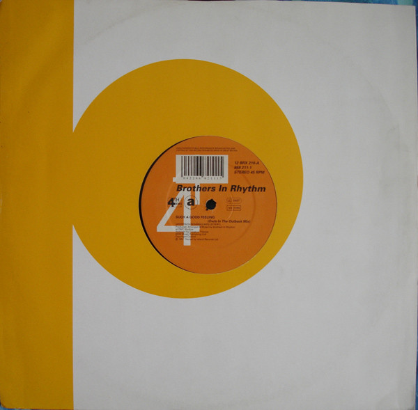 Brothers In Rhythm - Such A Good Feeling | 4th & Broadway (12 BRX 210) - 3 Brothers In Rhythm - Such A Good Feeling | 4th & Broadway (12 BRX 210) - 3