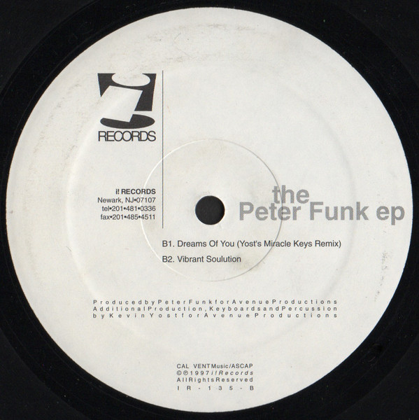 Peter Funk - The Peter Funk EP | i! Records (IR - 135) - 2 Peter Funk - The Peter Funk EP | i! Records (IR - 135) - 2