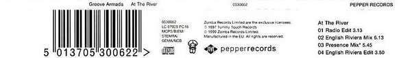 Groove Armada - At The River | Pepper Records (0530062) - 3