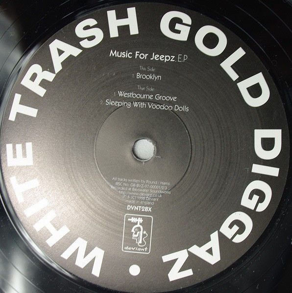 White Trash Gold Diggaz - Music for Jeepz EP | Deviant Records (DVNT28X) - main
