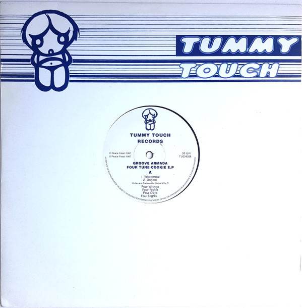 Groove Armada - Four Tune Cookie E.P | Tummy Touch (TUCH008) - 3