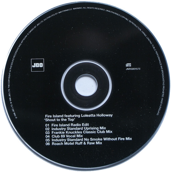 Fire Island Featuring Loleatta Holloway - Shout To The Top | JBO (JNR5001573) - 4