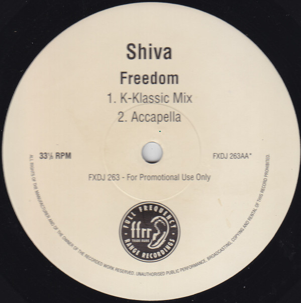 Shiva - Freedom | FFRR (FXDJ 263) - 2