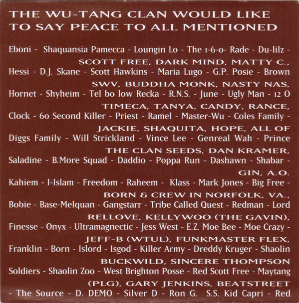 Wu-Tang Clan - Enter The Wu-Tang (36 Chambers) | Loud Records (74321203672) - 4