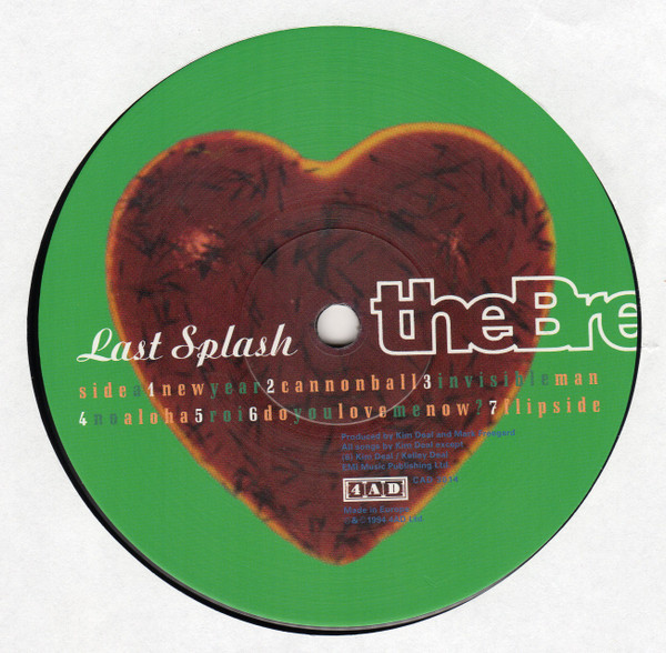 The Breeders - Last Splash | 4AD (CAD 3014) - 3 The Breeders - Last Splash | 4AD (CAD 3014) - 3