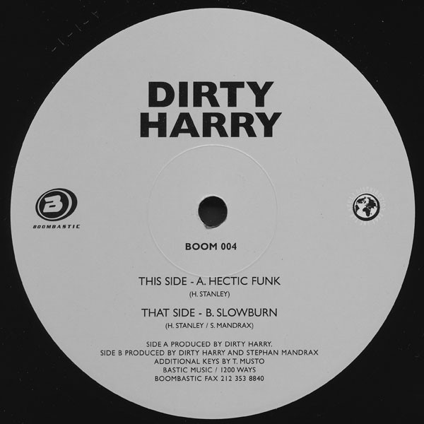 Dirty Harry - The Return Of Dirty Harry | Boombastic (BOOM 04) - main