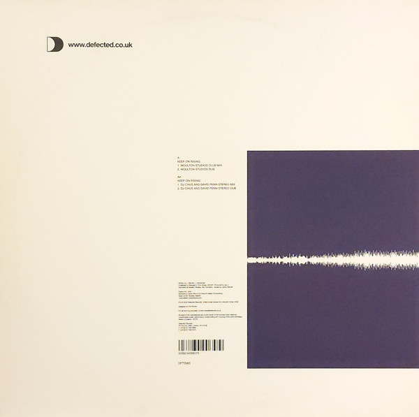 Jay-J Featuring Latrice Barnett - Keep On Rising | Defected (DFTD065) - 2
