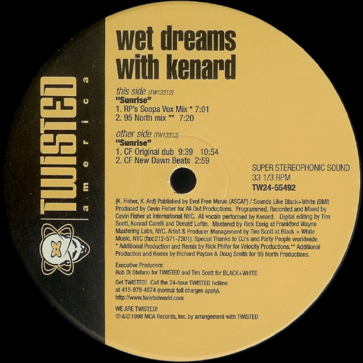 Wet Dreams With Kenard - Sunrise | Twisted America Records (TW24-55492) - 4 Wet Dreams With Kenard - Sunrise | Twisted America Records (TW24-55492) - 4