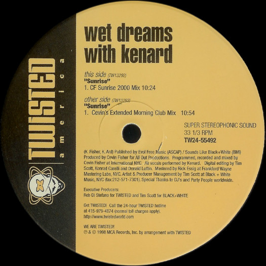 Wet Dreams With Kenard - Sunrise | Twisted America Records (TW24-55492) - 2 Wet Dreams With Kenard - Sunrise | Twisted America Records (TW24-55492) - 2