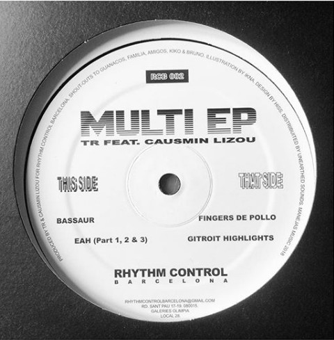 TR  &  Causmin Lizou - Multi EP | Rhythm Control Barcelona (RCB002) - main
