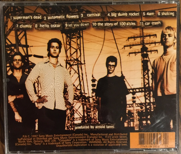Our Lady Peace - Clumsy | Columbia (CK 80242) - 3 Our Lady Peace - Clumsy | Columbia (CK 80242) - 3