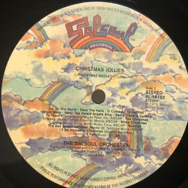 The Salsoul Orchestra - Christmas Jollies | Salsoul Records (XL-14102) - 4 The Salsoul Orchestra - Christmas Jollies | Salsoul Records (XL-14102) - 4