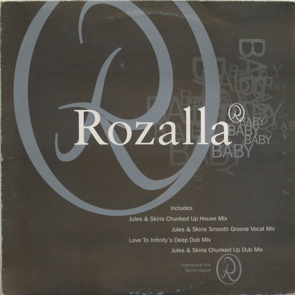 Rozalla - Baby | Epic (XPR 2118) - main
