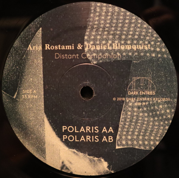 Aria Rostami & Daniel Blomquist - Distant Companion | Dark Entries (DE-211) - 3 Aria Rostami & Daniel Blomquist - Distant Companion | Dark Entries (DE-211) - 3