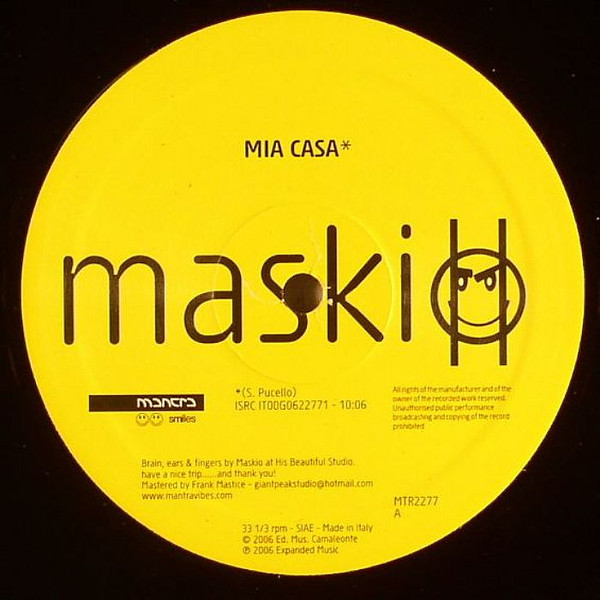 Maskio - Mia Casa / Java Flava | Mantra Smiles (MTR2277)