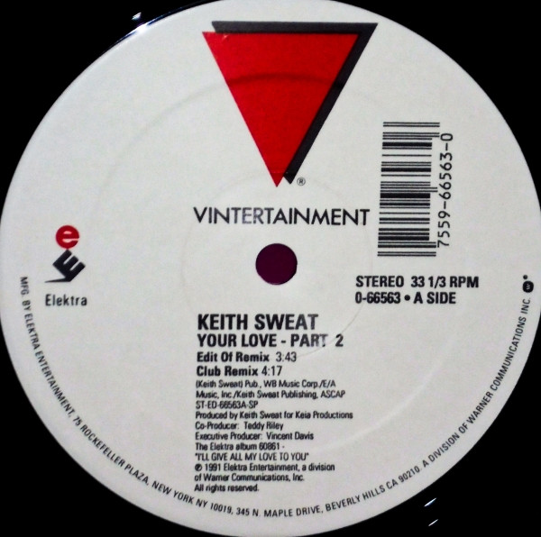 Keith Sweat - Your Love - Part 2 | Elektra (0-66563) - 2 Keith Sweat - Your Love - Part 2 | Elektra (0-66563) - 2