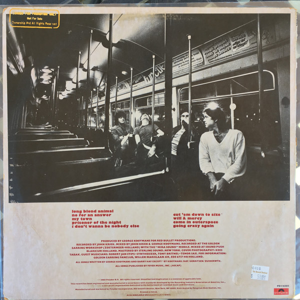 Golden Earring - Long Blond Animal | Polydor (PD-1-6303) - 2