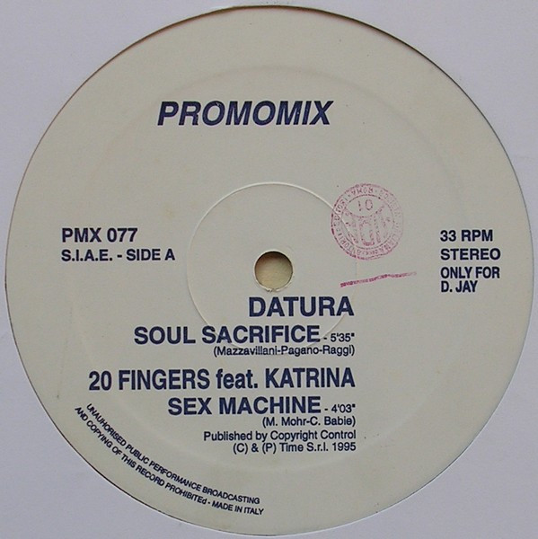 Various - The Time Group Promo-Mix 77 | Time S.p.A. (PMX 077) - 3