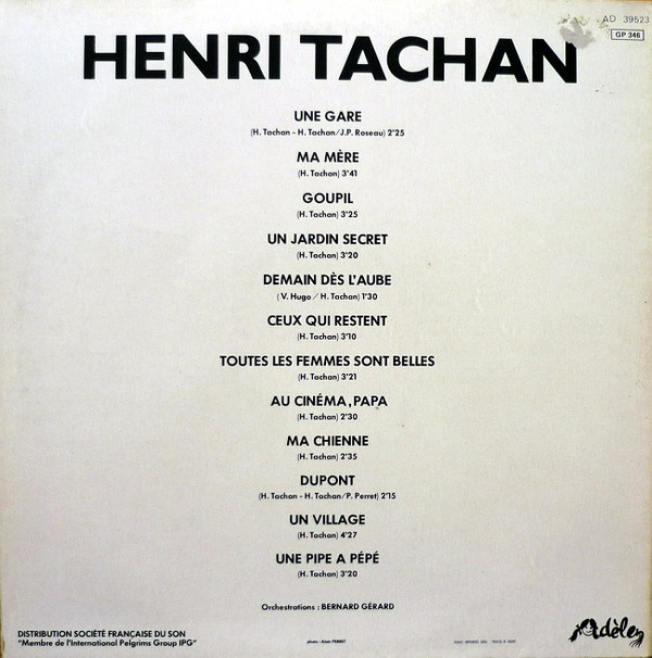Henri Tachan - Henri Tachan | Adèle (AD 39523) - 2