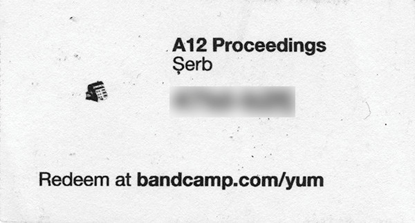 Șerb - A12 Proceedings | Night Defined Recordings (NDWAXLP01) - 6 Șerb - A12 Proceedings | Night Defined Recordings (NDWAXLP01) - 6