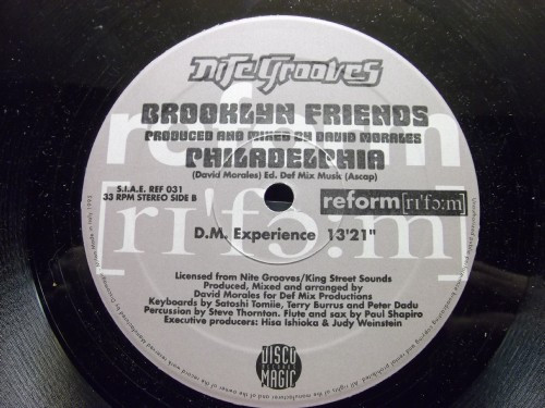 Brooklyn Friends - Philadelphia | Reform (REF 031)