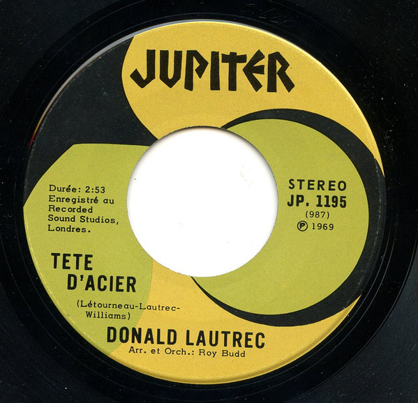 Donald Lautrec - L'Amour Quand Tu Es La (With A Little Help From My Friends) | Jupiter (JP. 1195) - 2