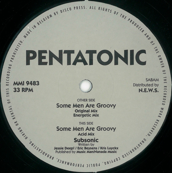 Pentatonic - Some Men Are Groovy | Music Man Records (MMI 9483) - main