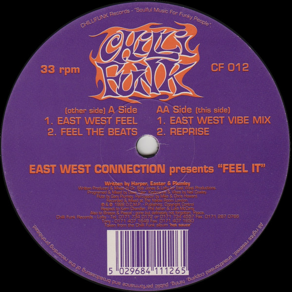 East West Connection - Feel It | Chillifunk Records (CF 012) - main East West Connection - Feel It | Chillifunk Records (CF 012) - main