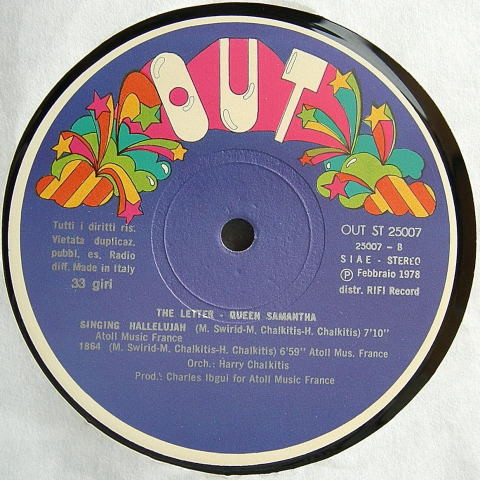 Queen Samantha - The Letter | OUT (OUT-ST 25007) - 4 Queen Samantha - The Letter | OUT (OUT-ST 25007) - 4