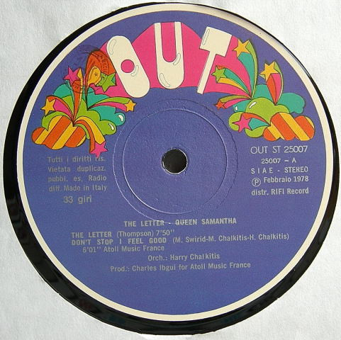 Queen Samantha - The Letter | OUT (OUT-ST 25007) - 3 Queen Samantha - The Letter | OUT (OUT-ST 25007) - 3
