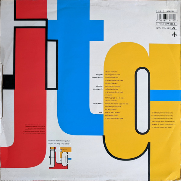 The James Taylor Quartet - Killing Time | Urban (URBX 61) - 2 The James Taylor Quartet - Killing Time | Urban (URBX 61) - 2